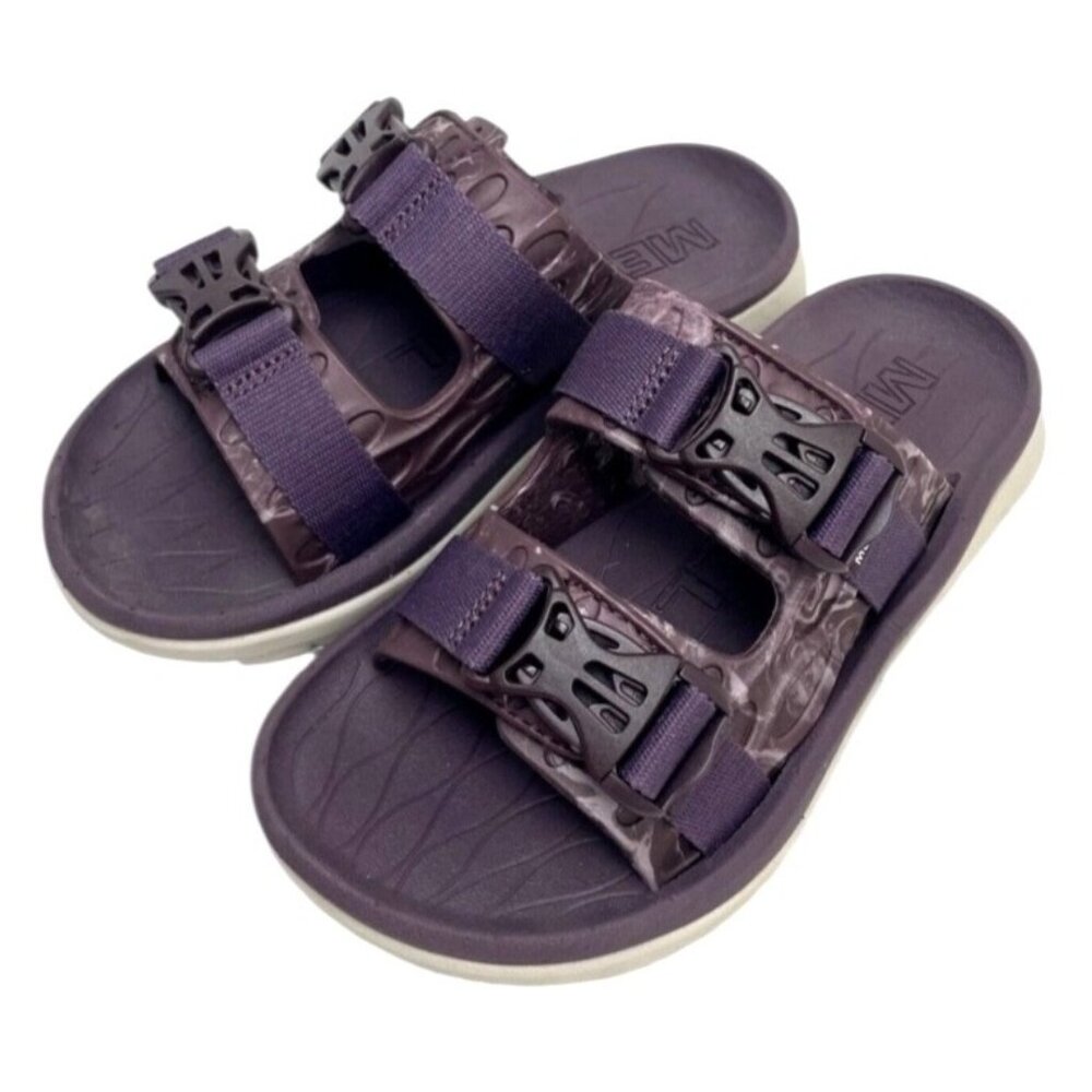 Merrell Sz 7 Purple Hut Ultra Wrap Slide Sandals‎